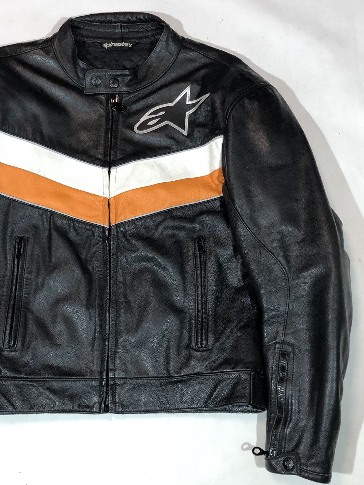 Dainese × Honda × Yamaha Alpinestars Motorcycle Leather Jacket Racing Size US M / EU 48-50 / 2 - 6 Thumbnail