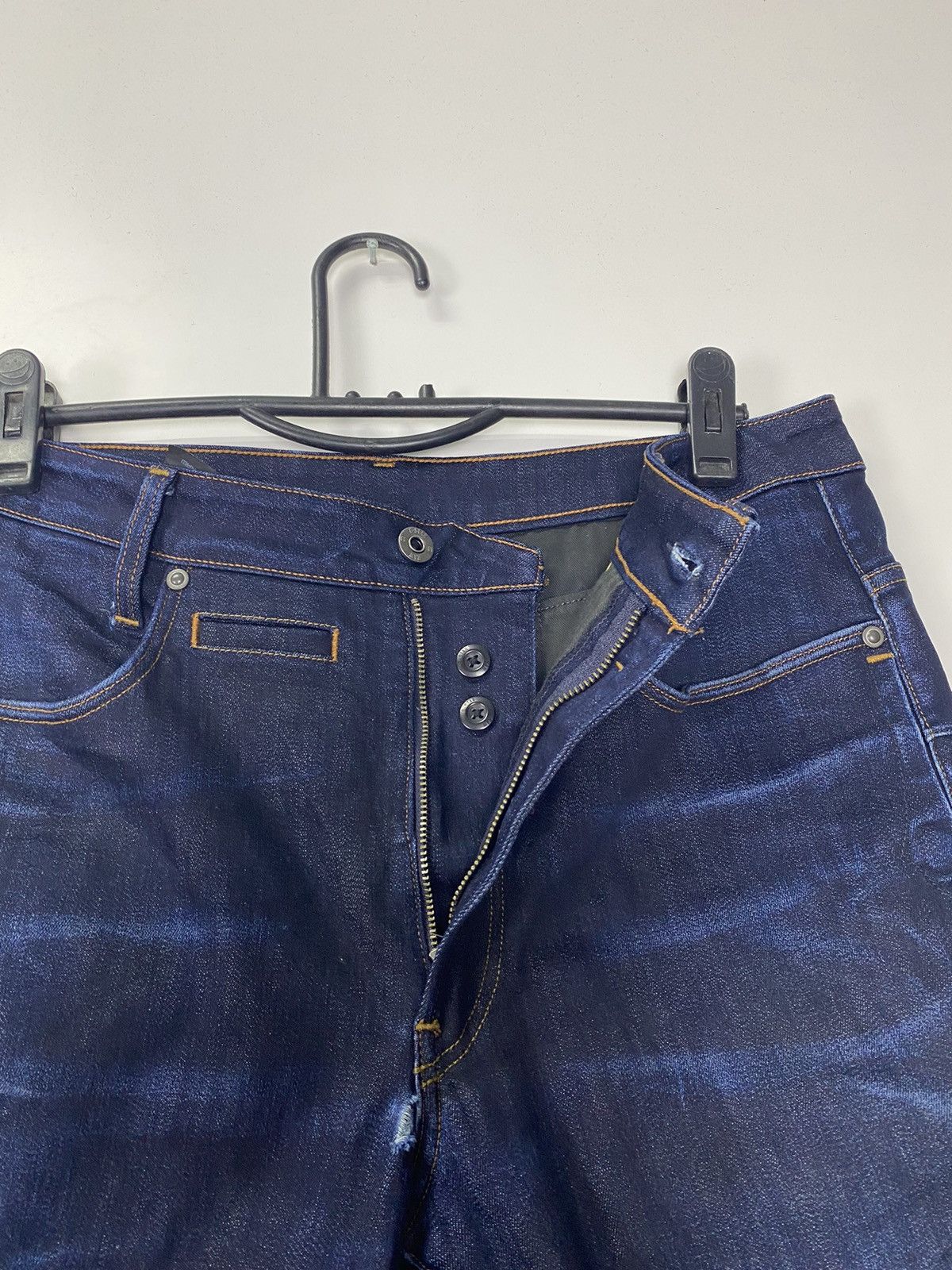 G-Star G-Star Raw Dark Blue Jeans Size US 34 / EU 50 - 9 Thumbnail