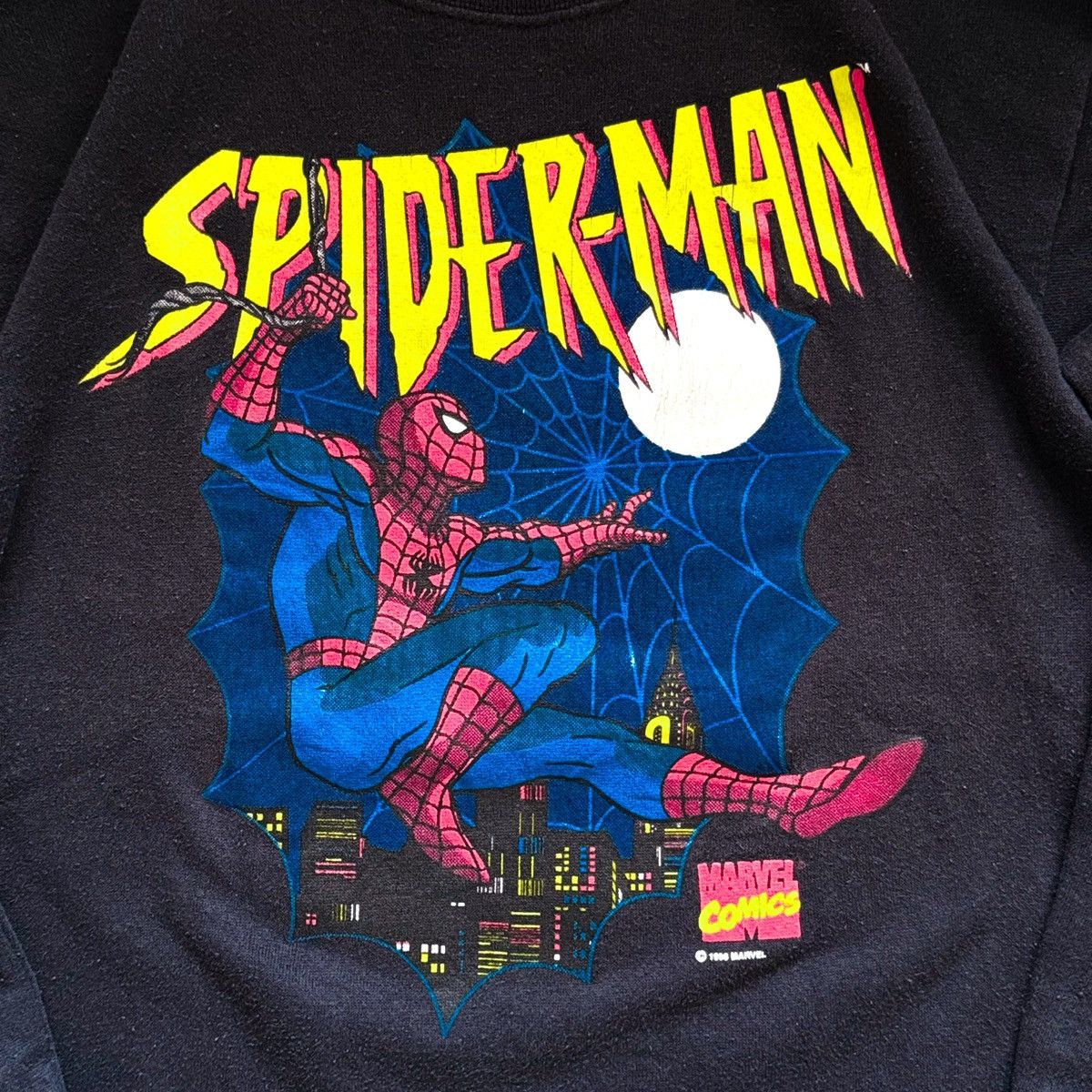 Marvel Comics × Vintage Vintage Spiderman Marvel Comics Sweatshirt Size US XS / EU 42 / 0 - 3 Thumbnail