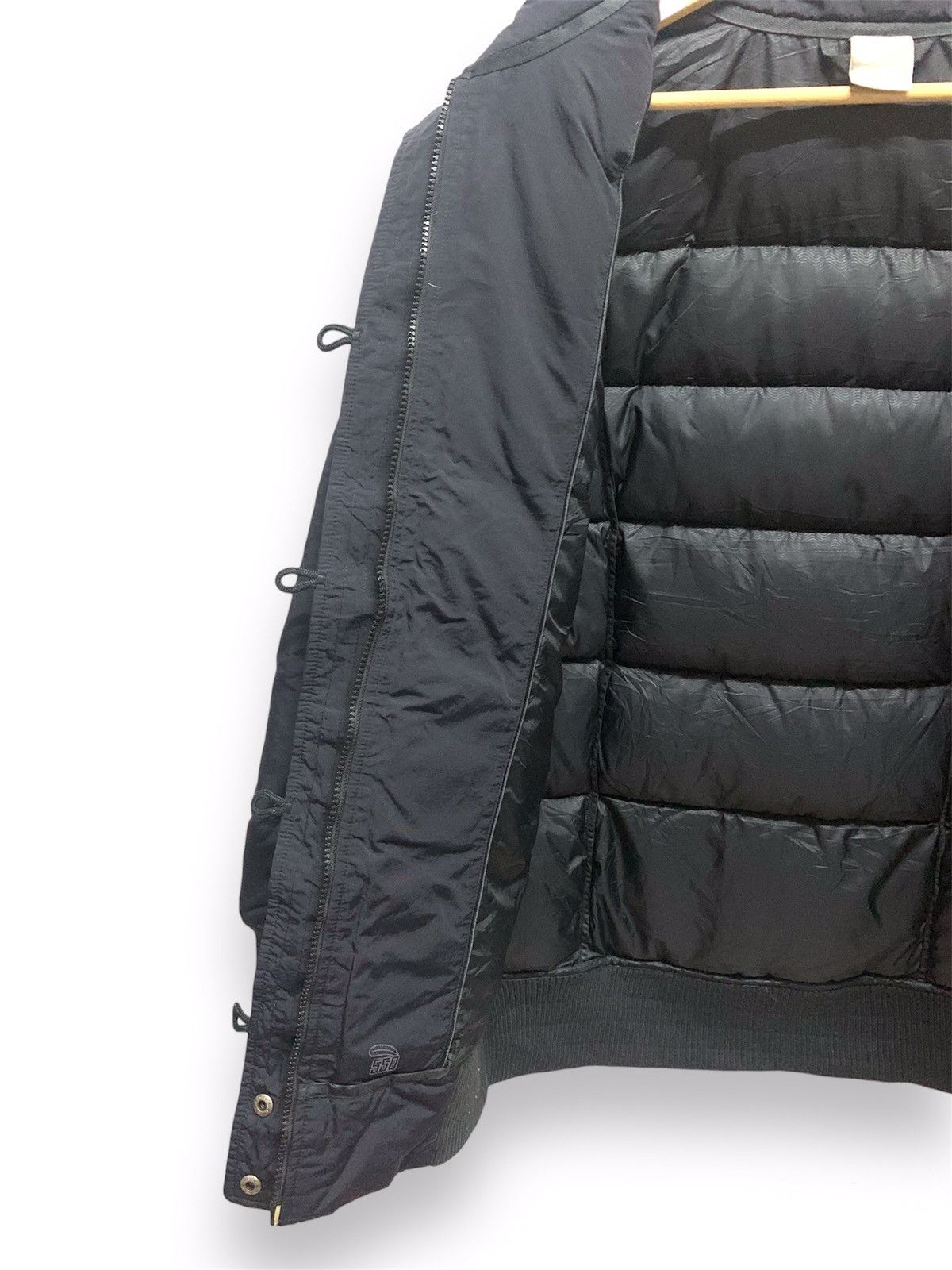 Nike × Vintage NIKE Sportswear Black Long Puffer Jacket Size US M / EU 48-50 / 2 - 14 Thumbnail