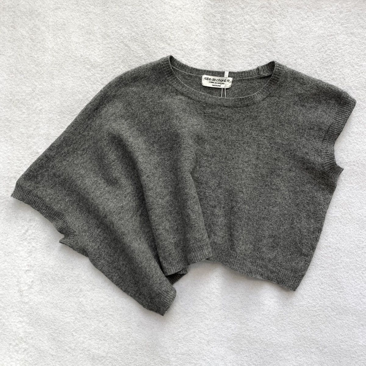 Comme des Garcons COMME des Garçons AD1996 Asymmetrical Sleeveless Knit Top Size US M / EU 48-50 / 2 - 2 Thumbnail