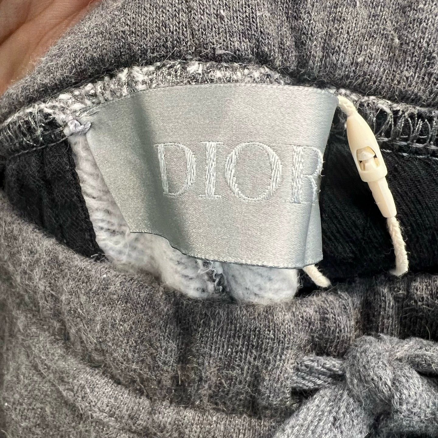Dior DIOR grey camel hair sweatpants XL 99 new #1063 Size US 43 - 3 Thumbnail