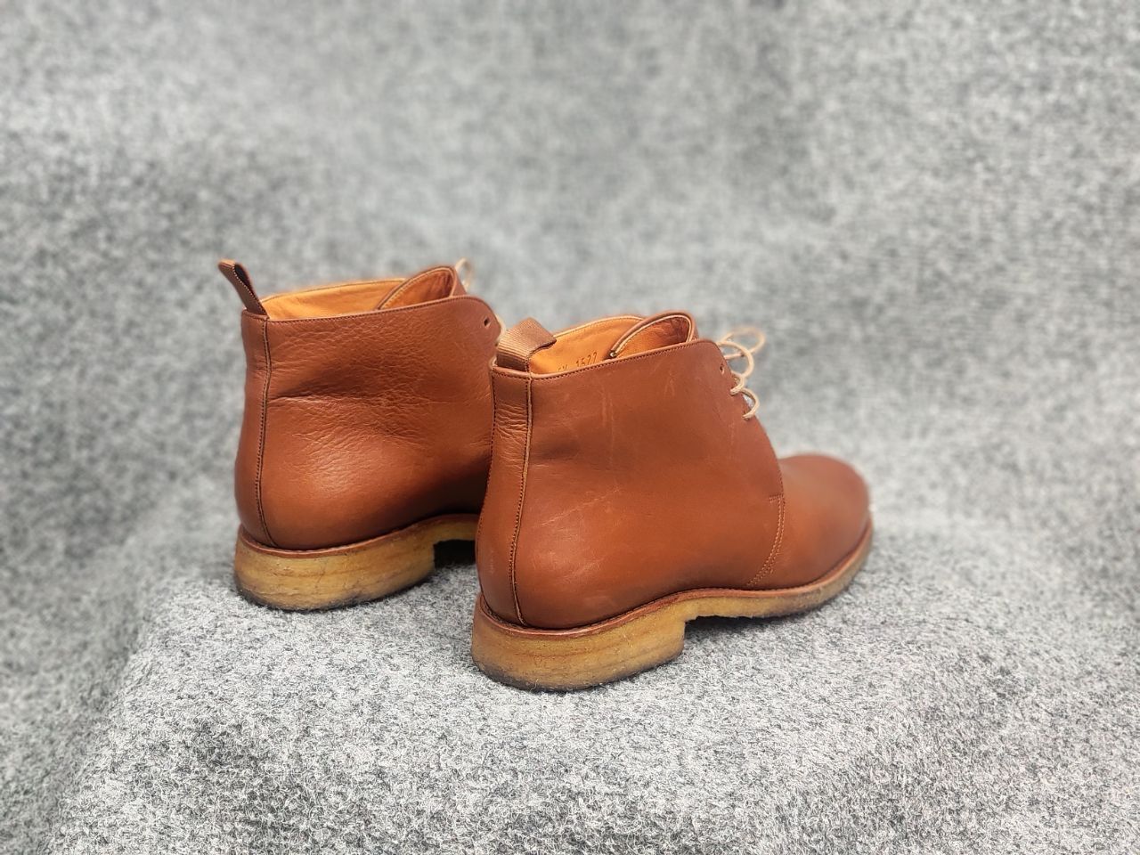 Carmina Carmina Design leather chukka boots Lace Handmade Shoes Size US 5.5 / IT 35.5 - 11 Thumbnail