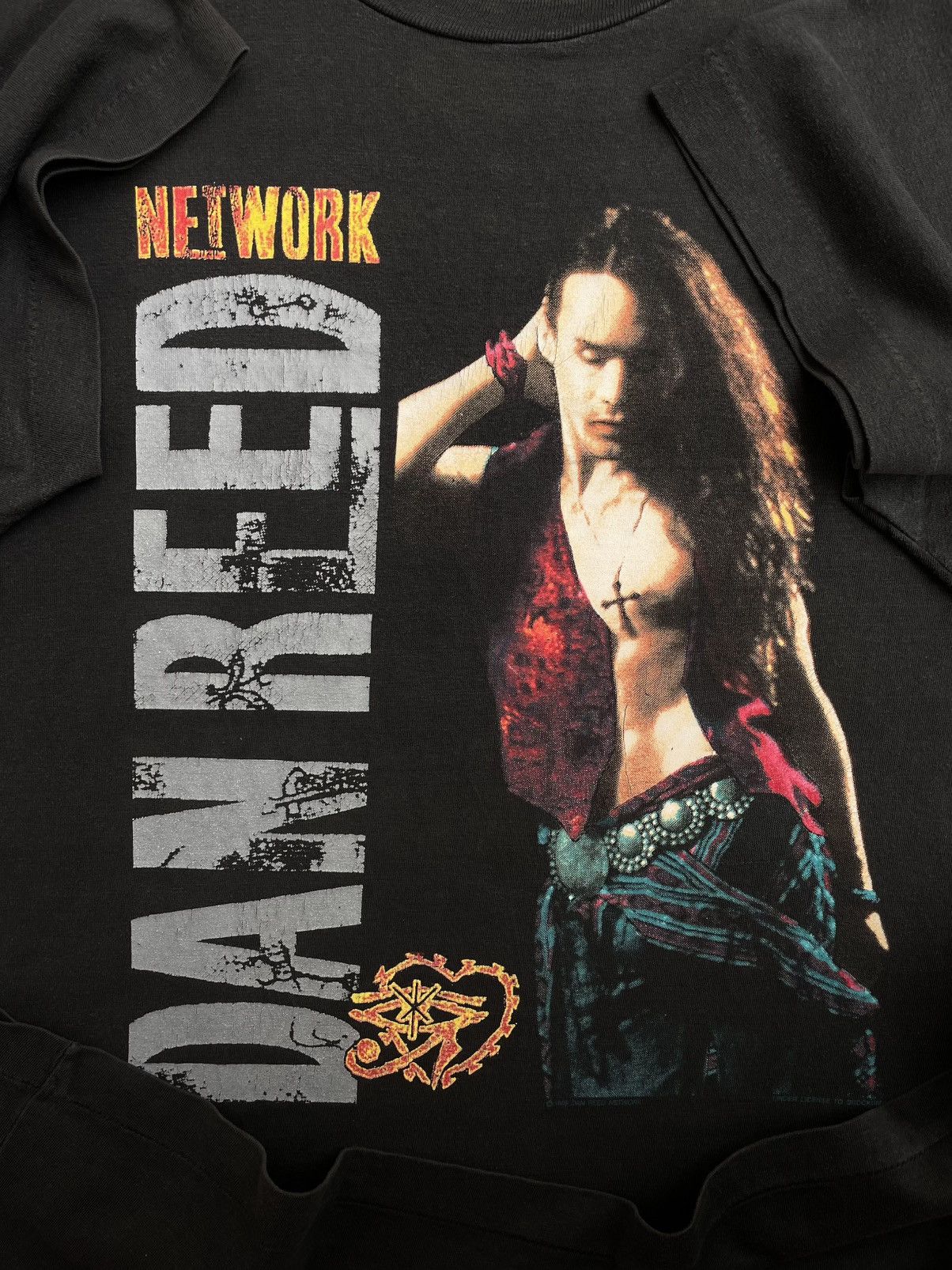 Vintage Rare 1989 Dan Reed Network Tour United We Slam Vtg. T-Shirt Size US XL / EU 56 / 4 - 3 Thumbnail