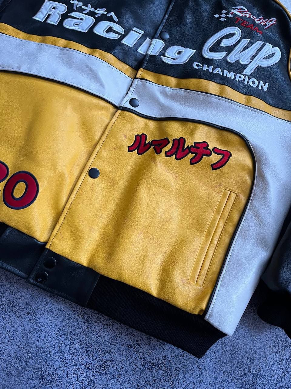 Fox Racing Leather Jacket FOX Racing Cup Made in Korea Size US L / EU 52-54 / 3 - 5 Thumbnail
