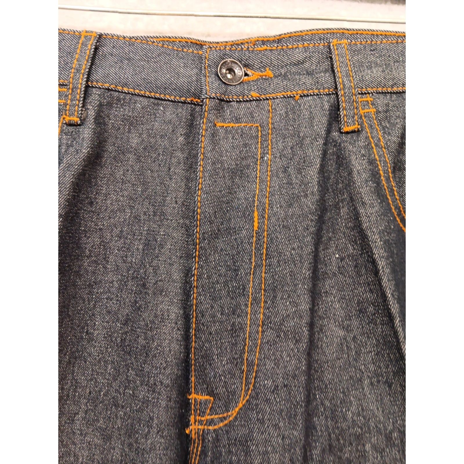 Rocawear Rocawear Jeans Baggy Dark Wash 40x33 Mens Wide-Leg NWOT Logo Pockets Size US 40 / EU 56 - 4 Thumbnail