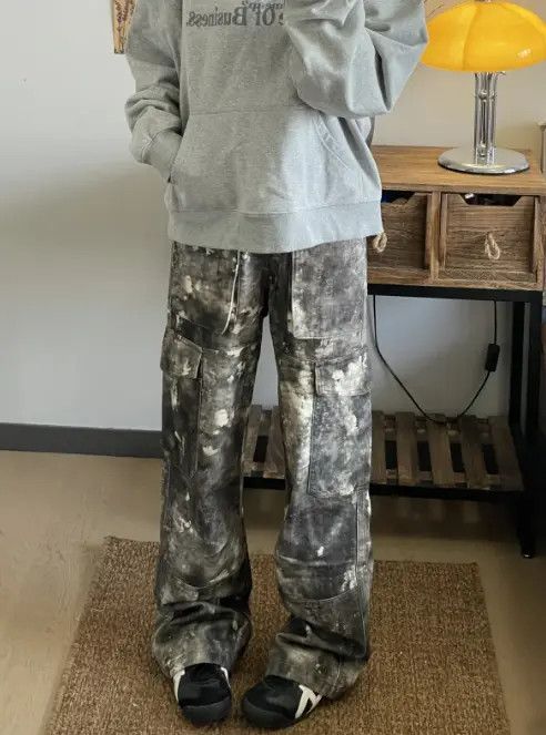 Japanese Brand VIBE American retro outdoor camouflage cargo jeans Size US 32 / EU 48 - 6 Thumbnail