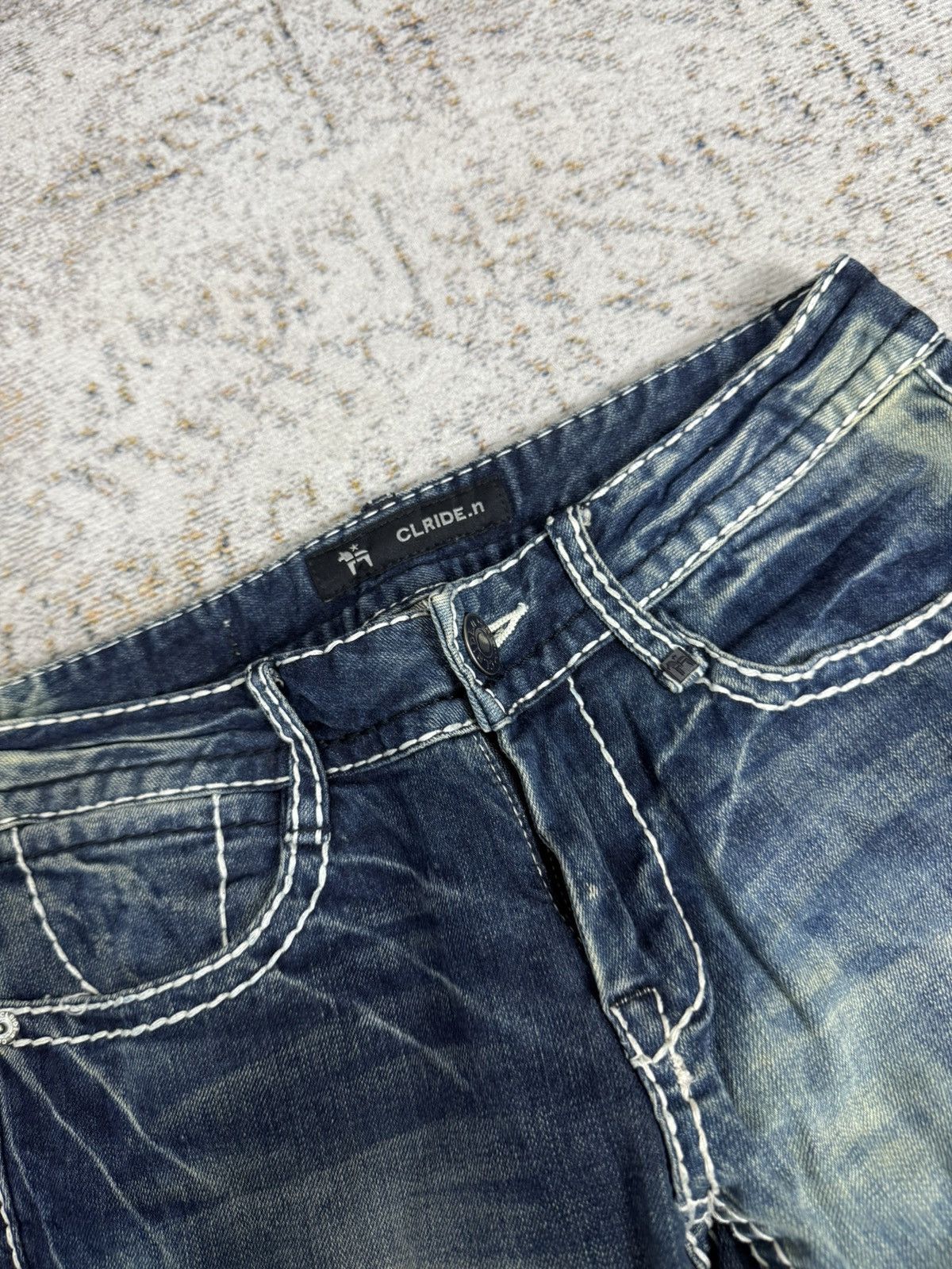 Tornado Mart Clride.n y2k style denim pants Size US 29 - 7 Thumbnail