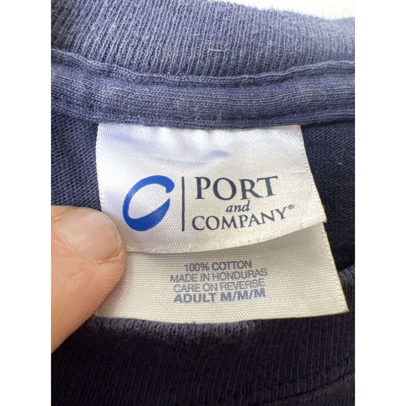 Logo 7 Northrop Grumman Underlined Logo Employee Issued Shirt Blue Medium Unisex Adults Short Sleeve Crew Neck Graphic Print Space Logo Port & Co Size US M / EU 48-50 / 2 - 3 Thumbnail
