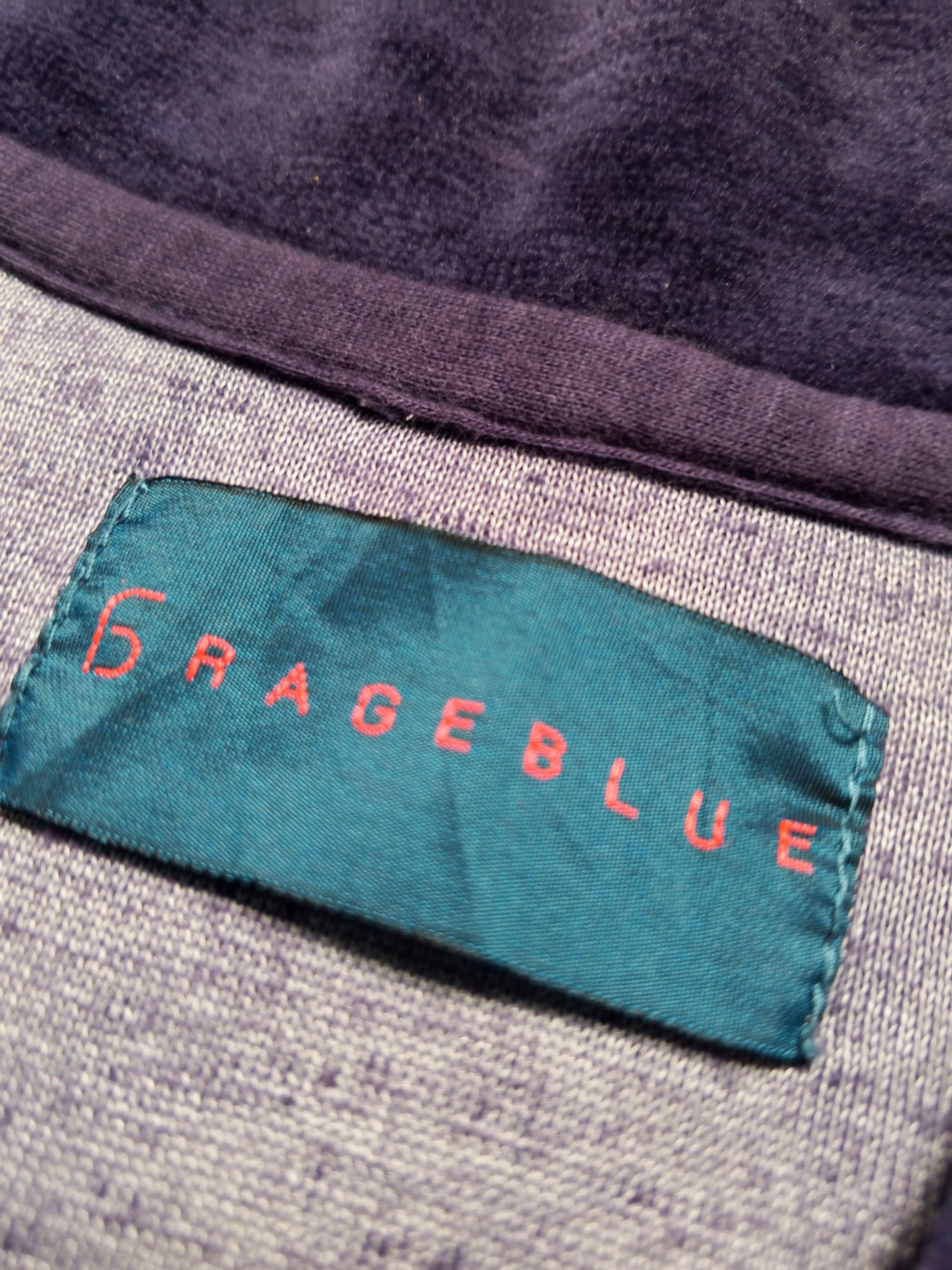 Japanese Brand Rage Blue Bludru Faux Fur Hoodie Size US L / EU 52-54 / 3 - 3 Thumbnail