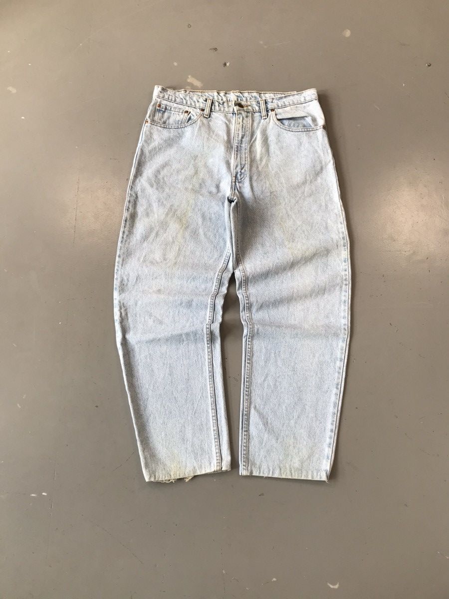 Levi's × Vintage Crazy vintage 90s Levi’s Strauss 550 baggyfit denim Size US 37 - 2 Thumbnail