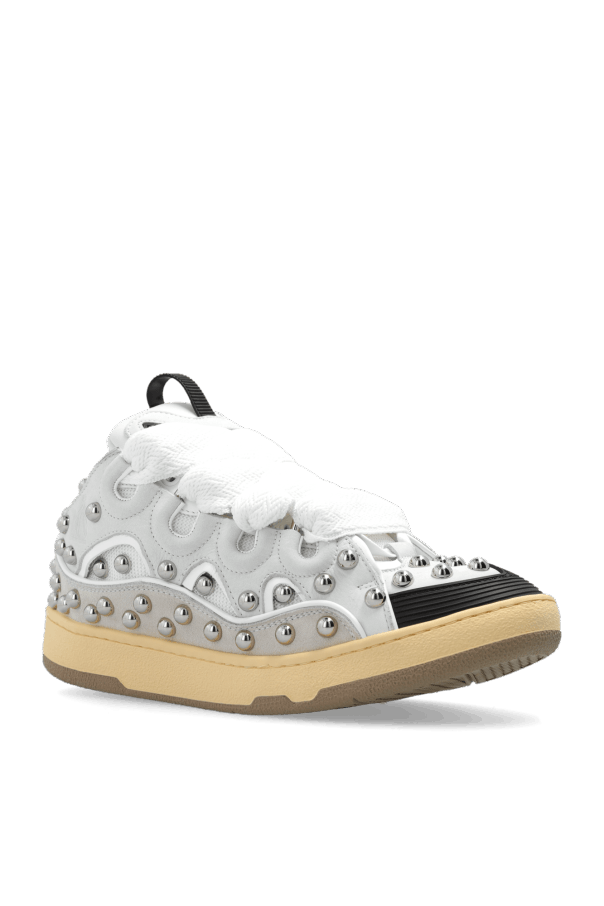 Lanvin o1w1db11124 Dup / Curb Low Top Sneakers in Multicolor Size US 7 / IT 37 - 4 Thumbnail