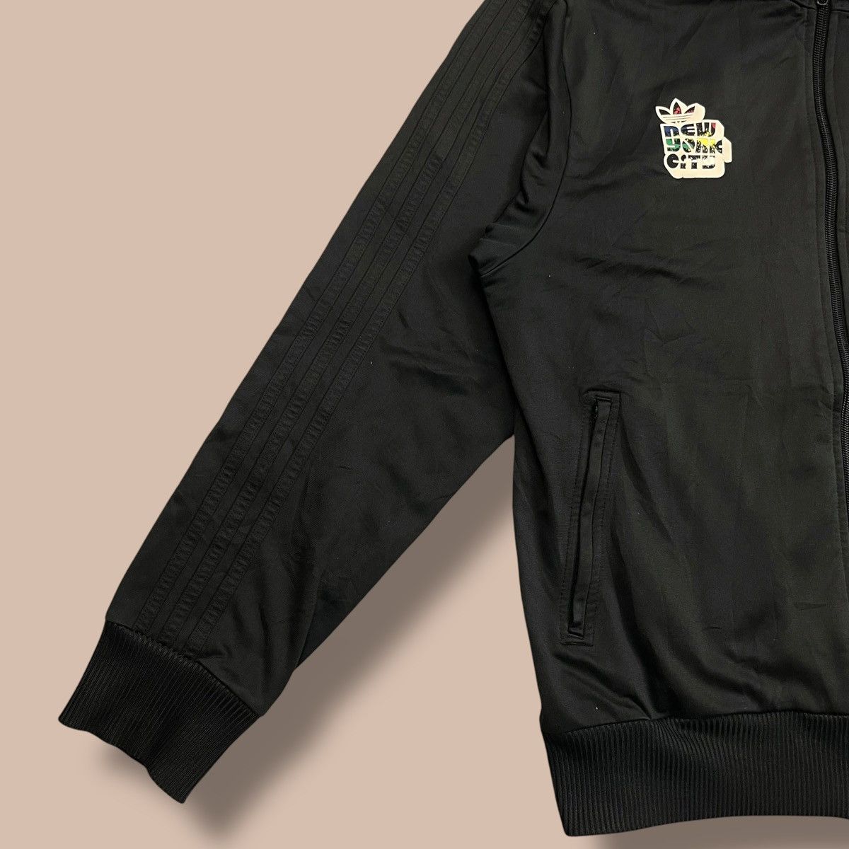 Adidas Adidas Adicolor NYC BK6 Black Series Jacket Size US M / EU 48-50 / 2 - 8 Thumbnail
