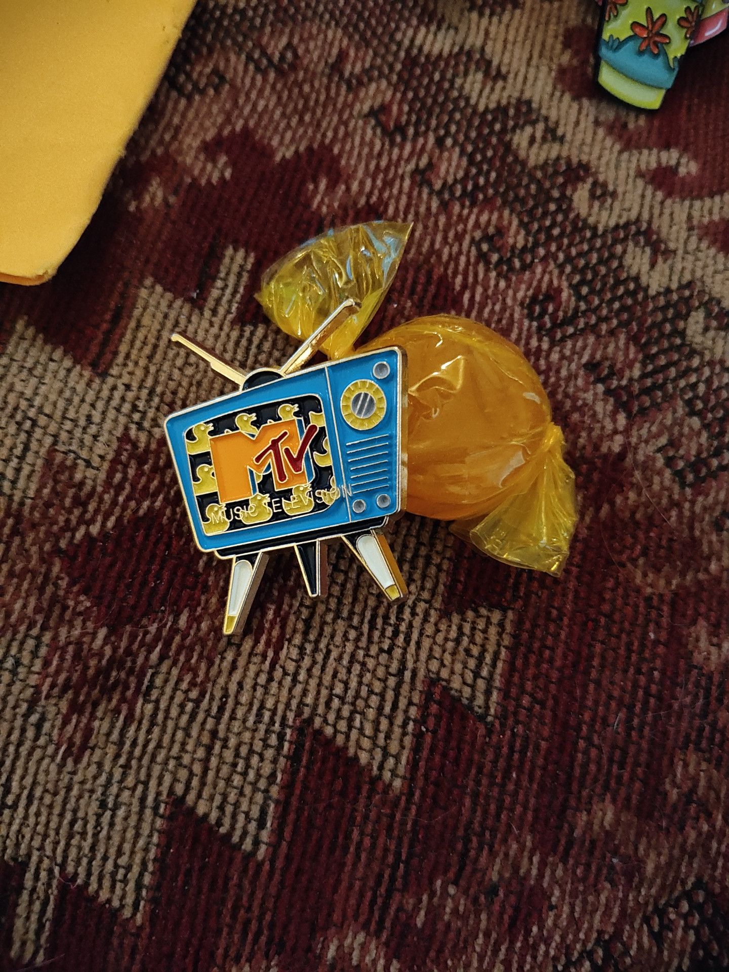 Amazon MTV logo on tv Pin - NEW | Grailed