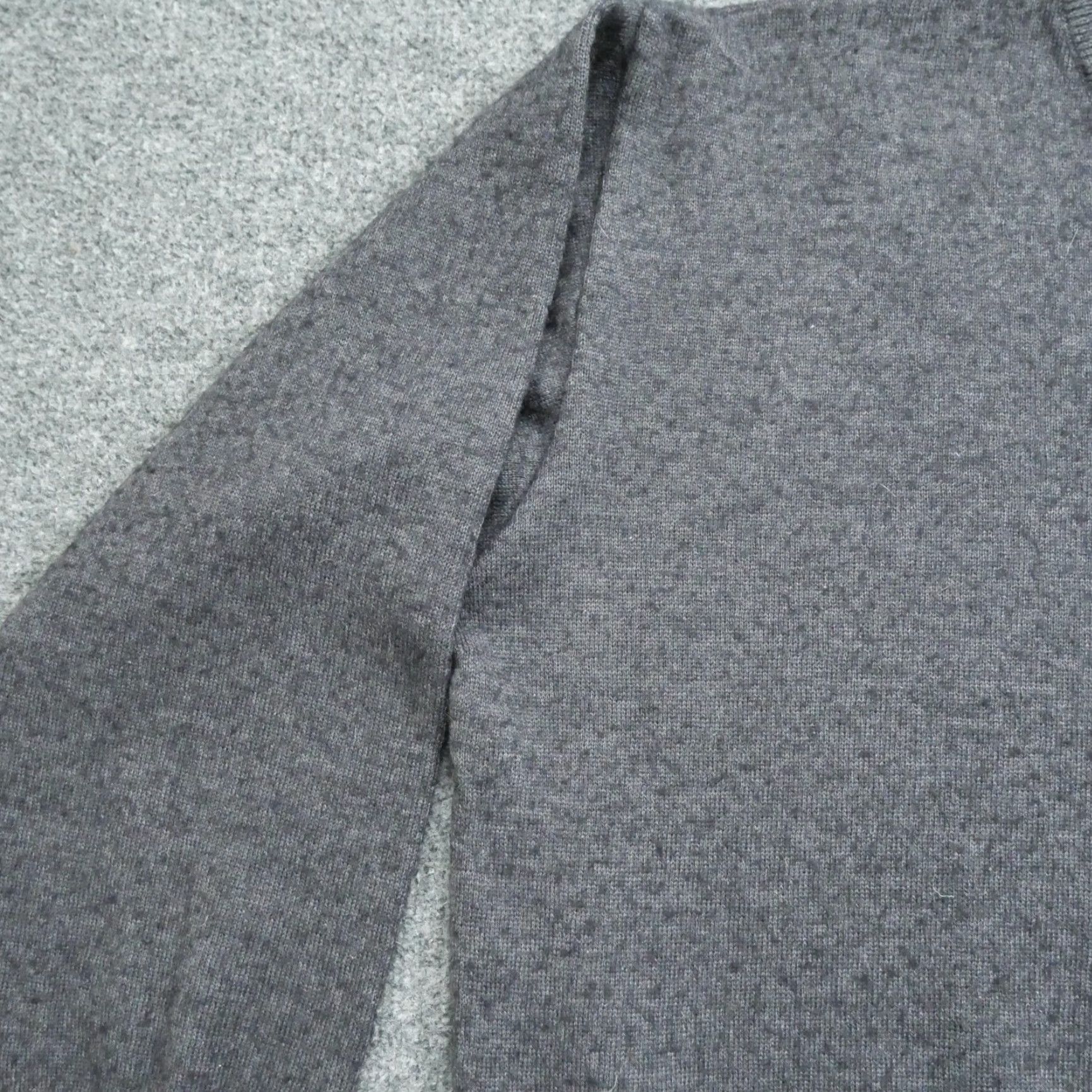 Vintage VINTAGE Massoti Sweater Mens M Gray Merino Wool Blend Pullover Italian Made 90s Casual Crew Neck Knit Pullover Massoti Mens Size M Gray Wool Blend UK? Size US M / EU 48-50 / 2 - 4 Thumbnail