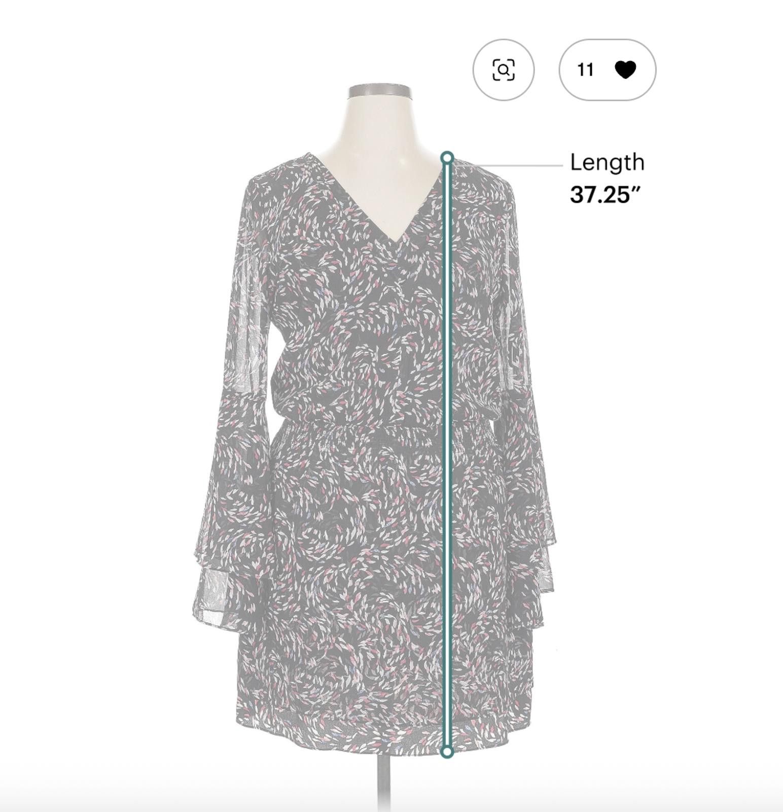 Other White House Black Market Size 14 Casual Long Sleeve Dress Size XL / US 12-14 / IT 48-50 - 4 Thumbnail