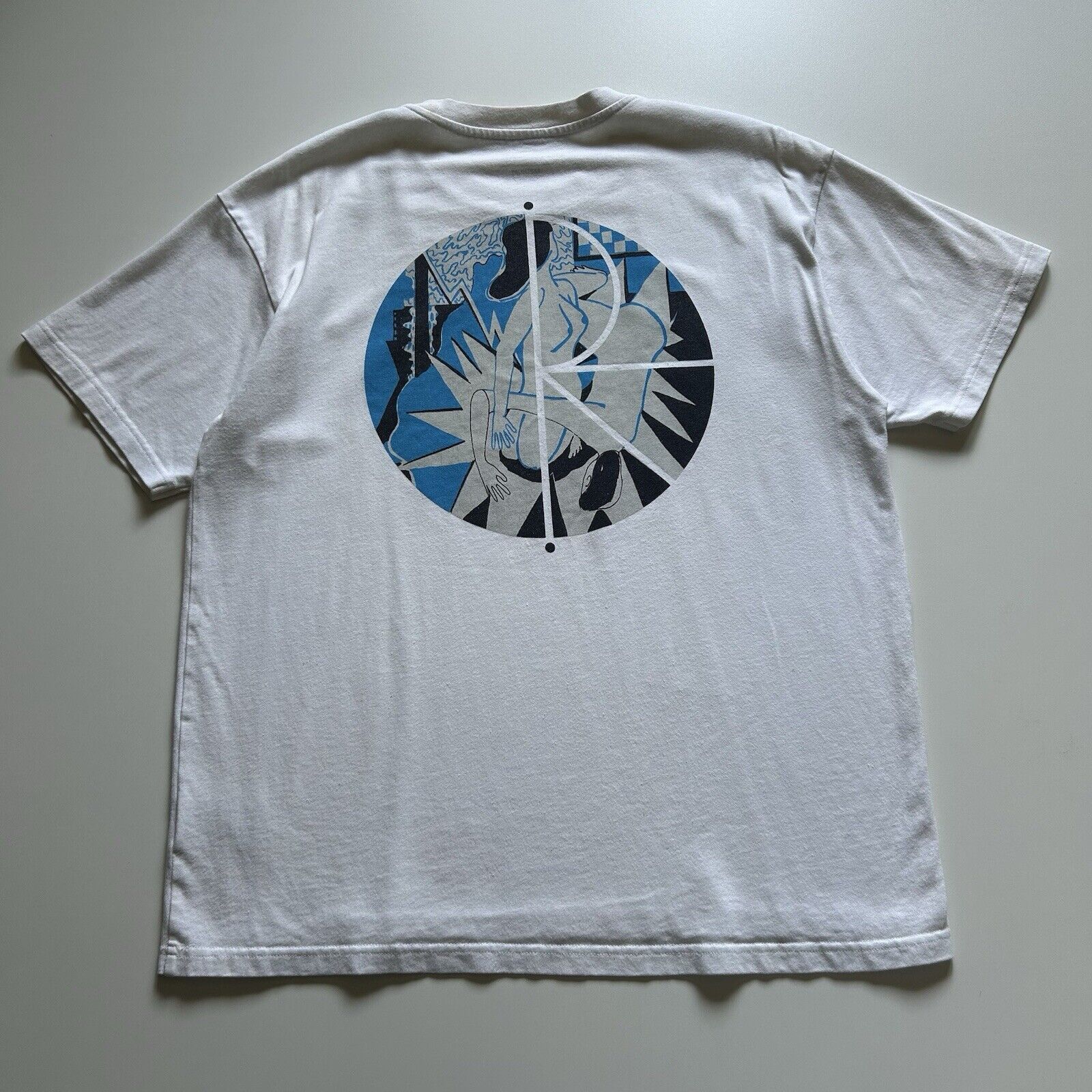 Polar Skate Co. Polar Skate Co Skateboarding T Shirt Size Medium White Rare Size US M / EU 48-50 / 2 - 1 Thumbnail
