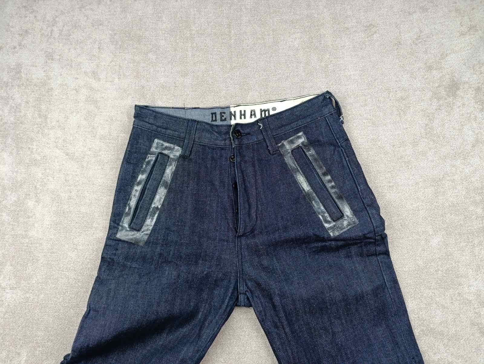 DENHAM DENHAM UNIVERSE DROP CROTCH FIT DENIM CUSTOM JEANS JAPANESE Size US 28 / EU 44 - 7 Thumbnail