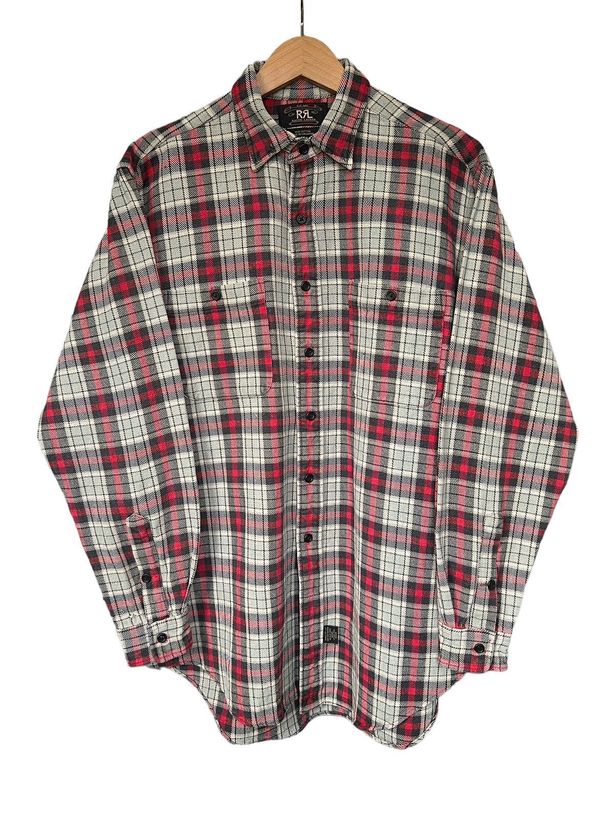 RRL Ralph Lauren × Ralph Lauren Vintage Inspired RRL Rayon Collar