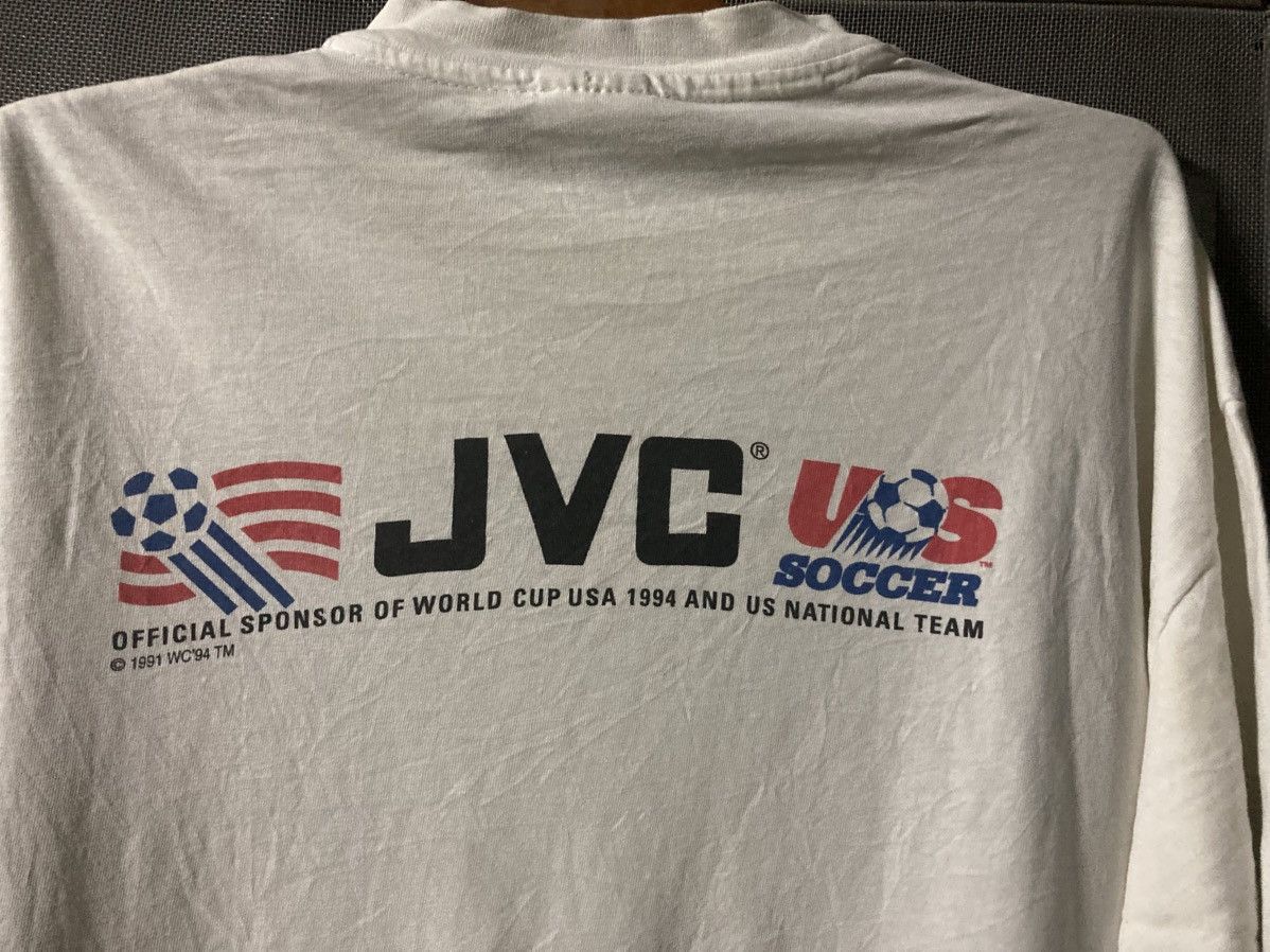 Designer Vintage T-shirt Jvc Soccer 1991 Size US XL / EU 56 / 4 - 3 Thumbnail