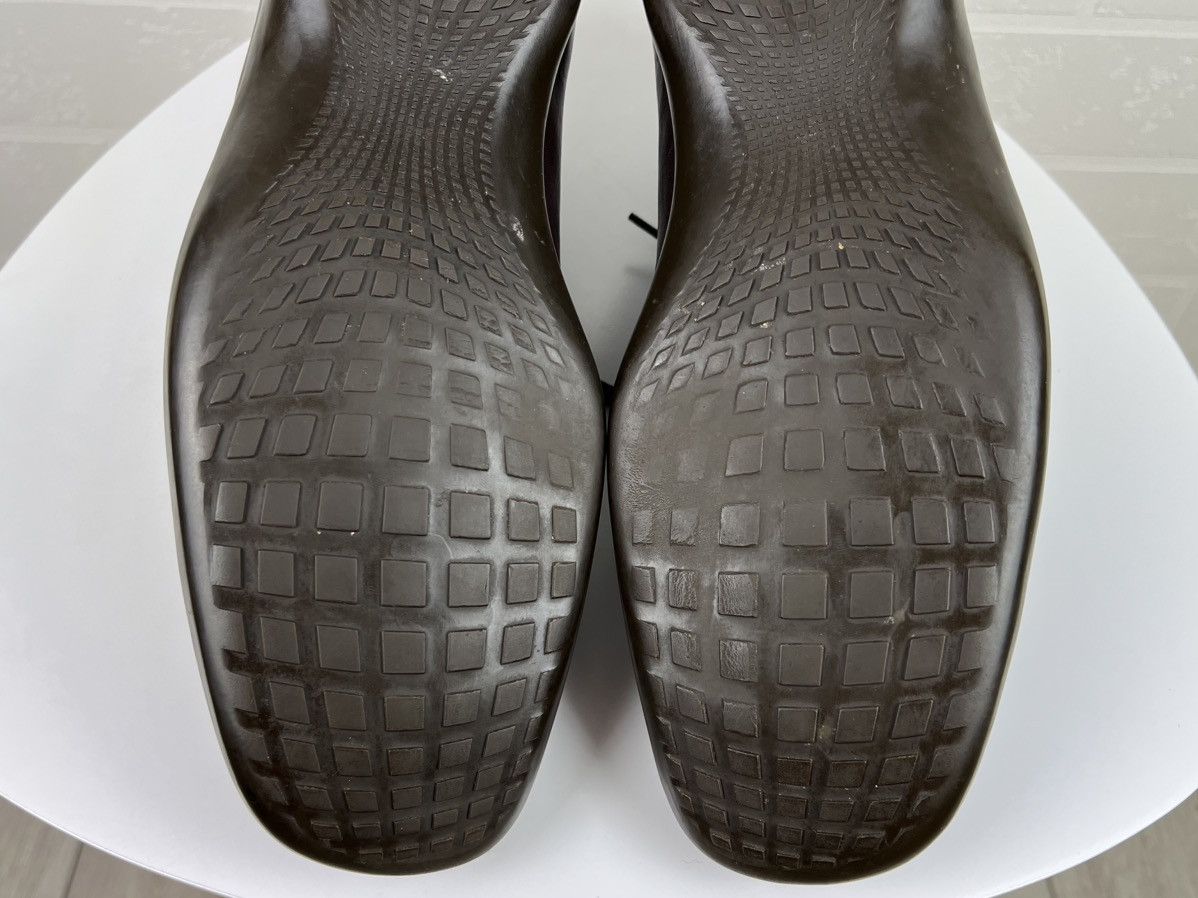 Prada PRADA Boots Leather Shoes Rubber Sole Red Tab Brown Men's Size US 9 / EU 42 - 13 Thumbnail
