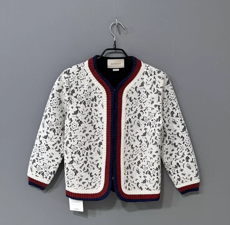 Gucci Gucci Lace cardigan jacket 2502-Nextarrow Size US S / EU 44-46 / 1 - 1 Thumbnail