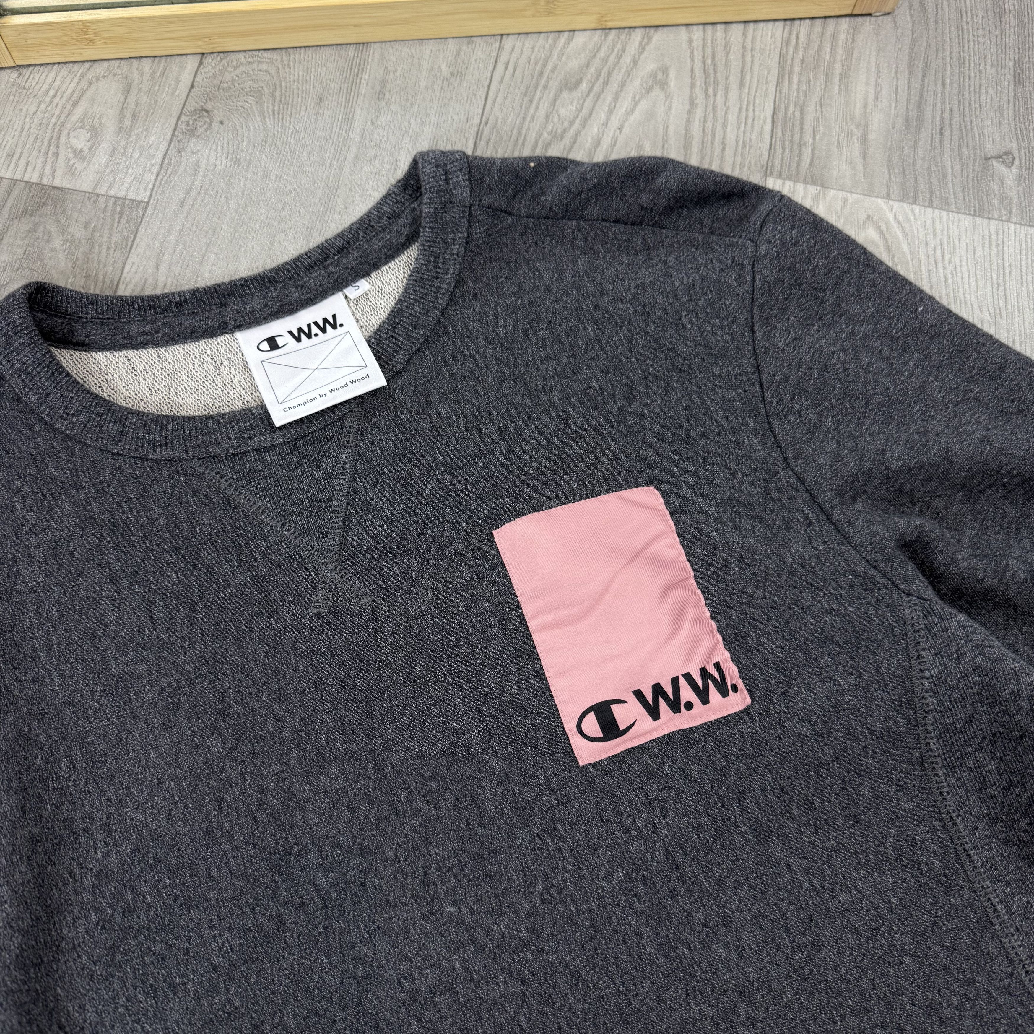 Champion Champion x Wood Wood Grey Crewneck Sweater Size US S / EU 44-46 / 1 - 7 Thumbnail