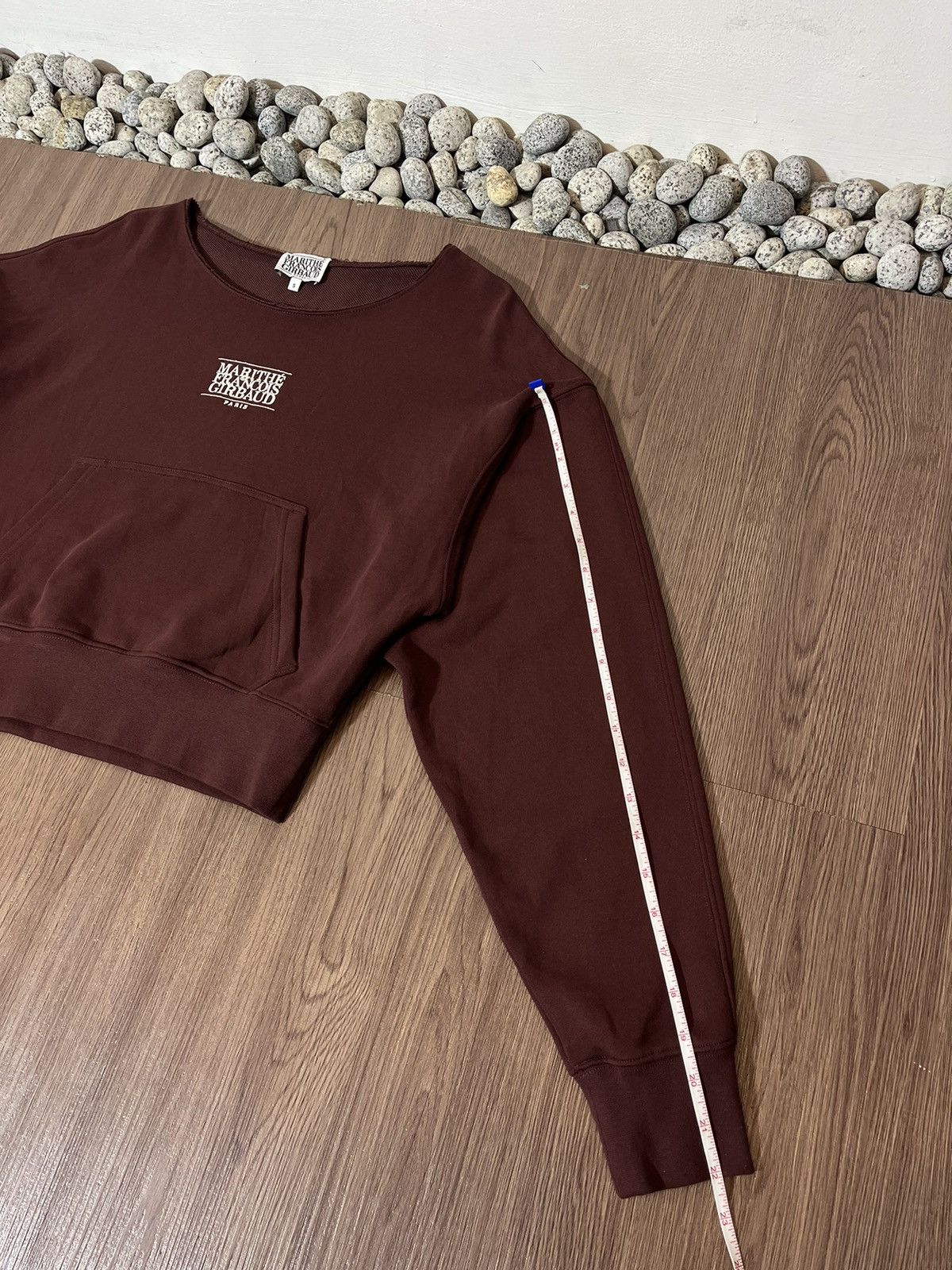 Marithe + Francois Girbaud Marithe Francois Girbaud Neckless Cropped Sweatshirt Size US S / EU 44-46 / 1 - 12 Thumbnail
