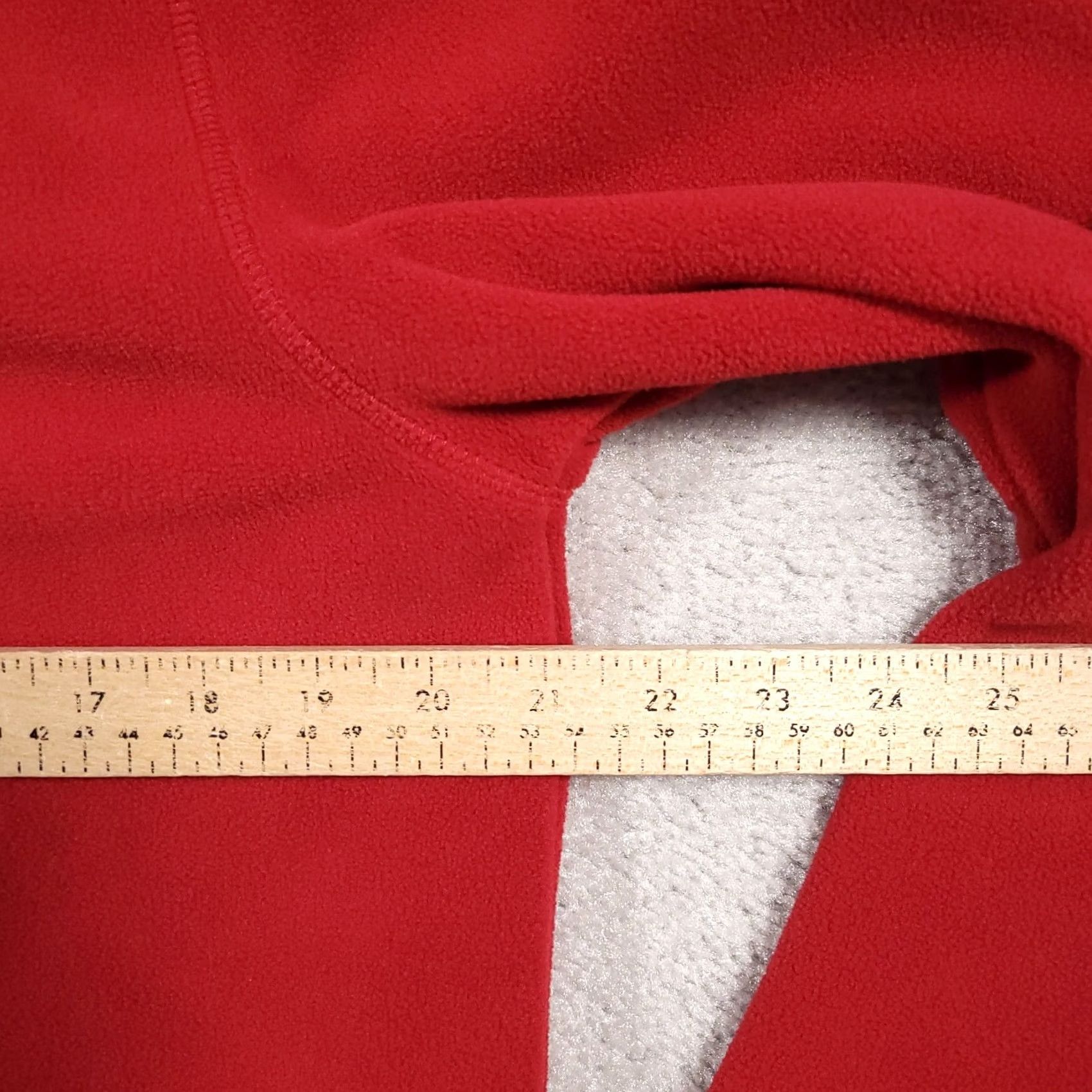 Vintage VINTAGE St. John's Bay Fleece 1/4 Zip Pullover Shirt Mens Small Red Outdoors Long Sleeve Size US S / EU 44-46 / 1 - 6 Thumbnail