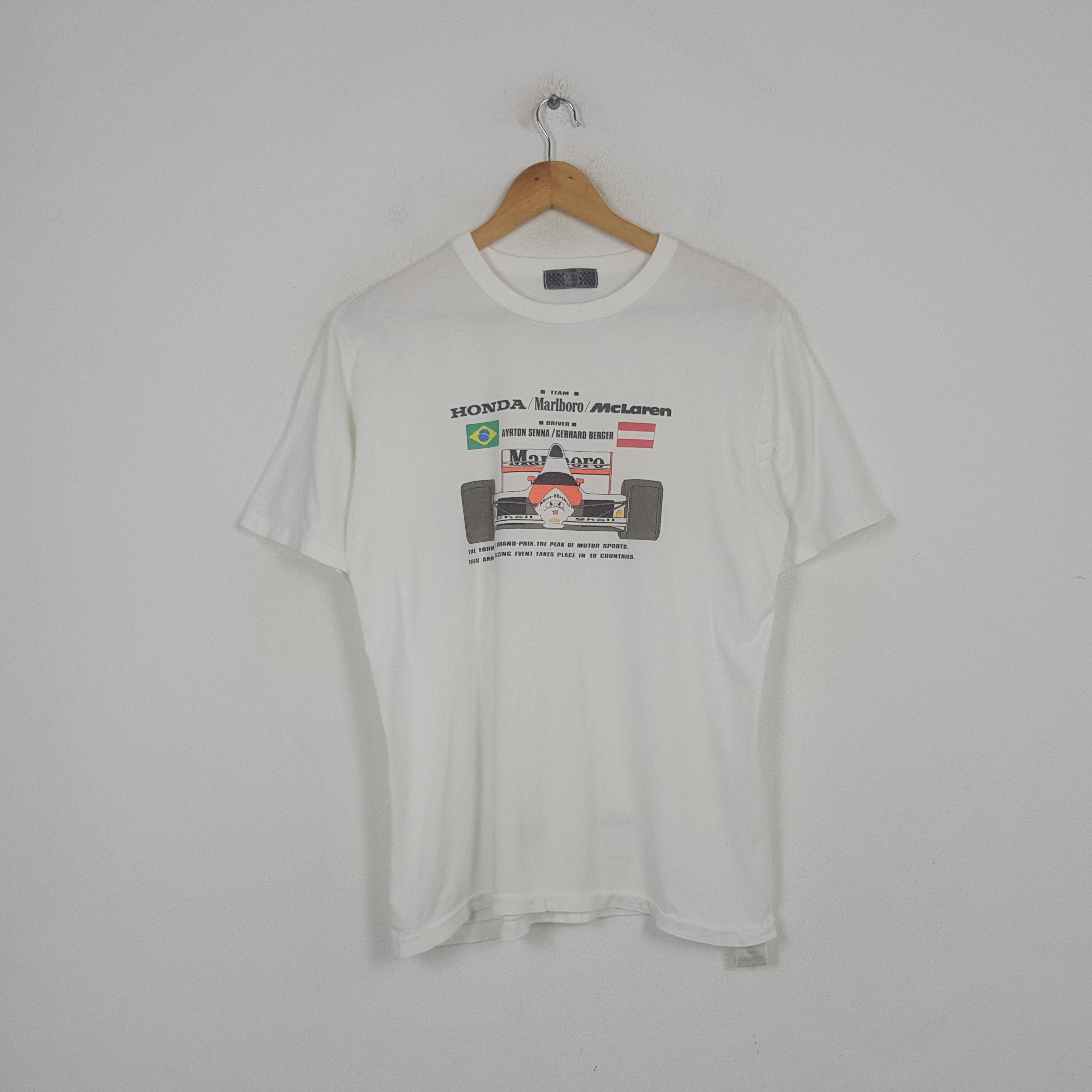 Honda Vintage Honda F1 Racing Team Marlboro Tshirt C301N16 Size US M / EU 48-50 / 2 - 1 Thumbnail
