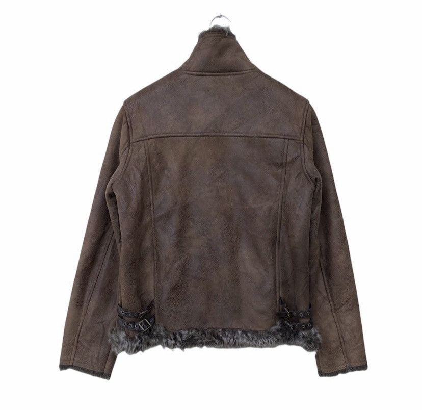 Vintage Vintage University Of Oxfords Collection Leather Jacket Size US M / EU 48-50 / 2 - 7 Thumbnail