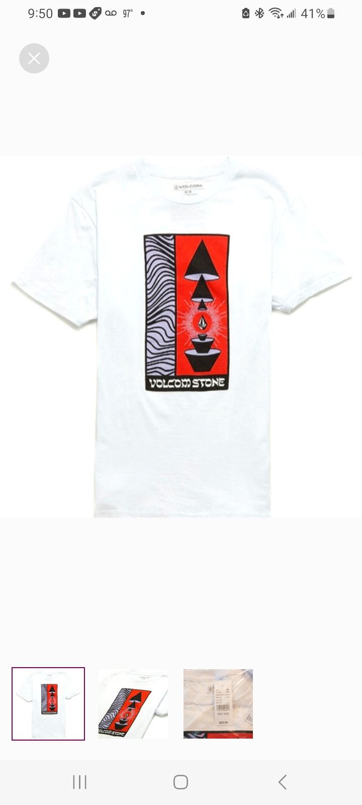 Volcom Volcom Within T-Shirt Size US M / EU 48-50 / 2 - 1 Thumbnail