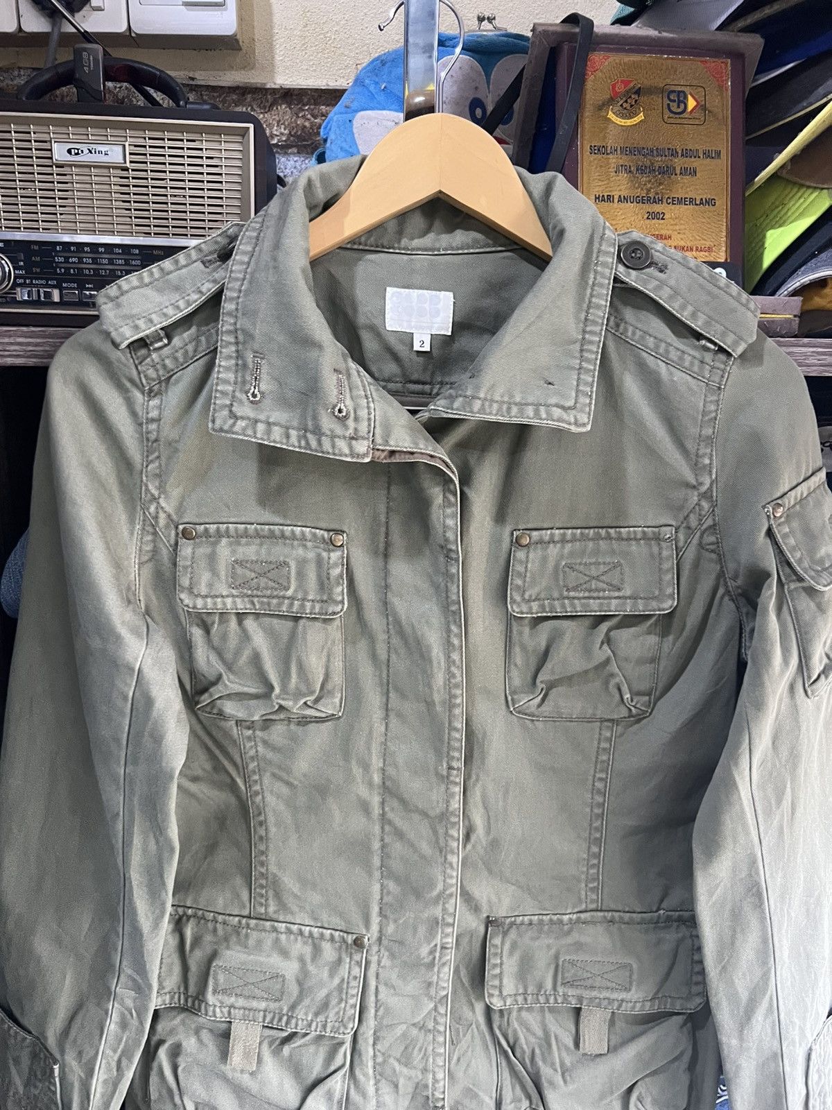 🔥Vintage Takeo Kikuchi Military Jacket