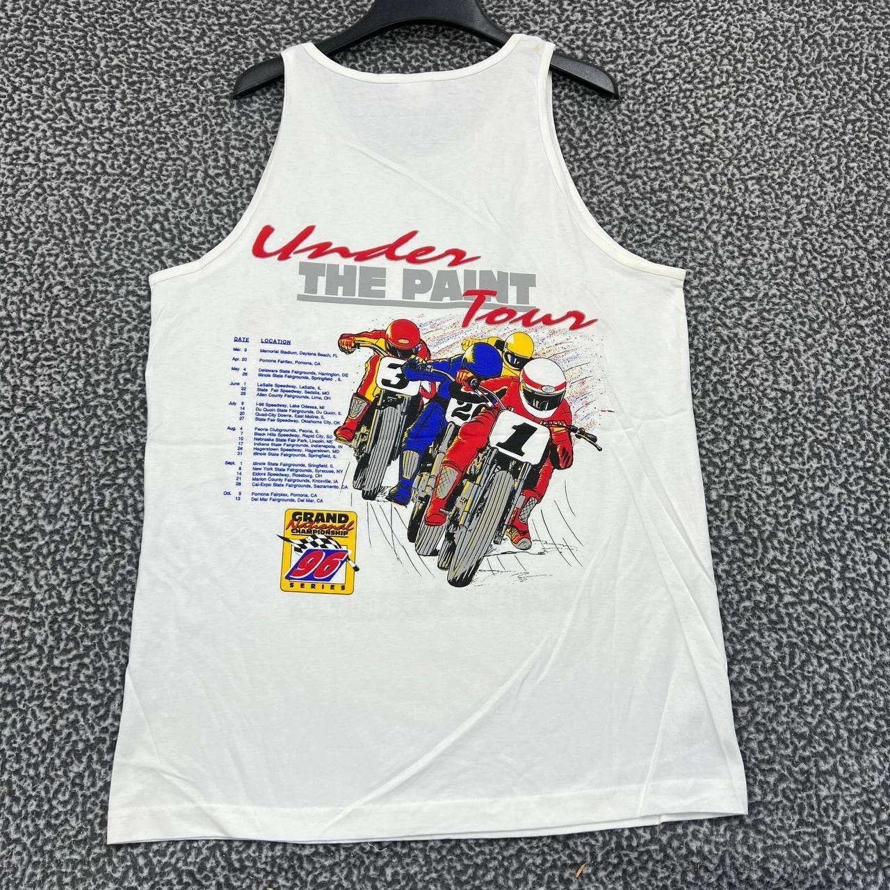 Other Vintage Cornhusker Motorcycle Shirt Men L Murina Sleeveless Size US L / EU 52-54 / 3 - 2 Thumbnail