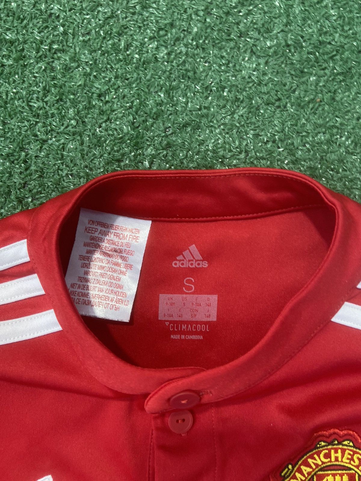 Adidas Manchester united tee adidas Jersey Size US S / EU 44-46 / 1 - 3 Thumbnail