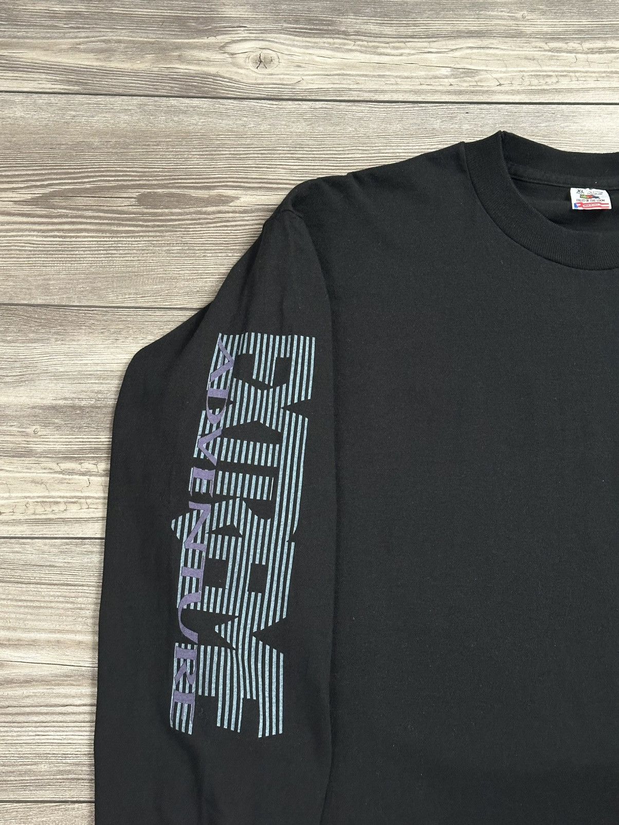Fruit Of The Loom × Vintage Vintage 90’s Extreme Adventure Snowboarding Longsleeve Size US XL / EU 56 / 4 - 5 Thumbnail