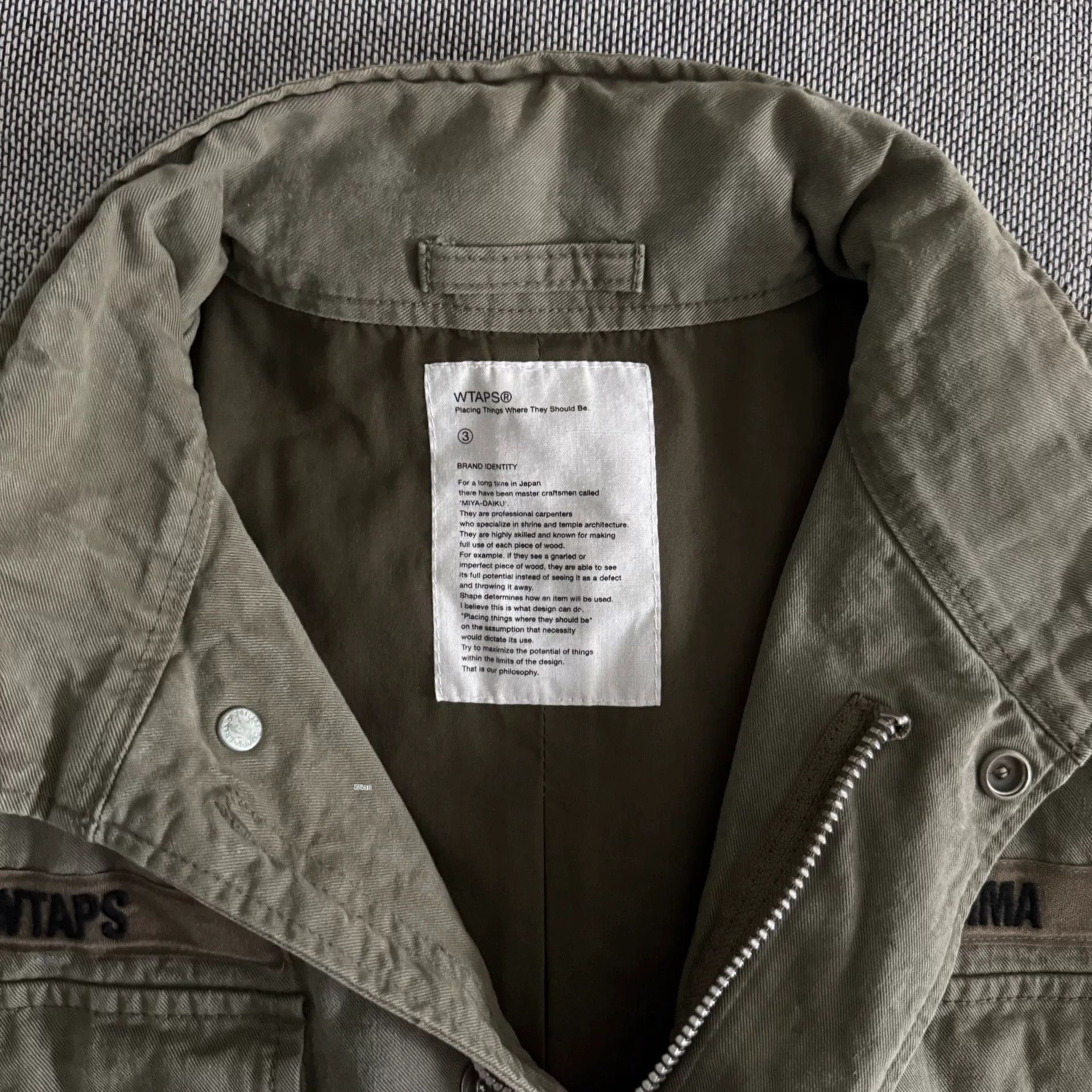 Wtaps Wtaps 17ss M65 Washed Jacket Size US L / EU 52-54 / 3 - 3 Thumbnail