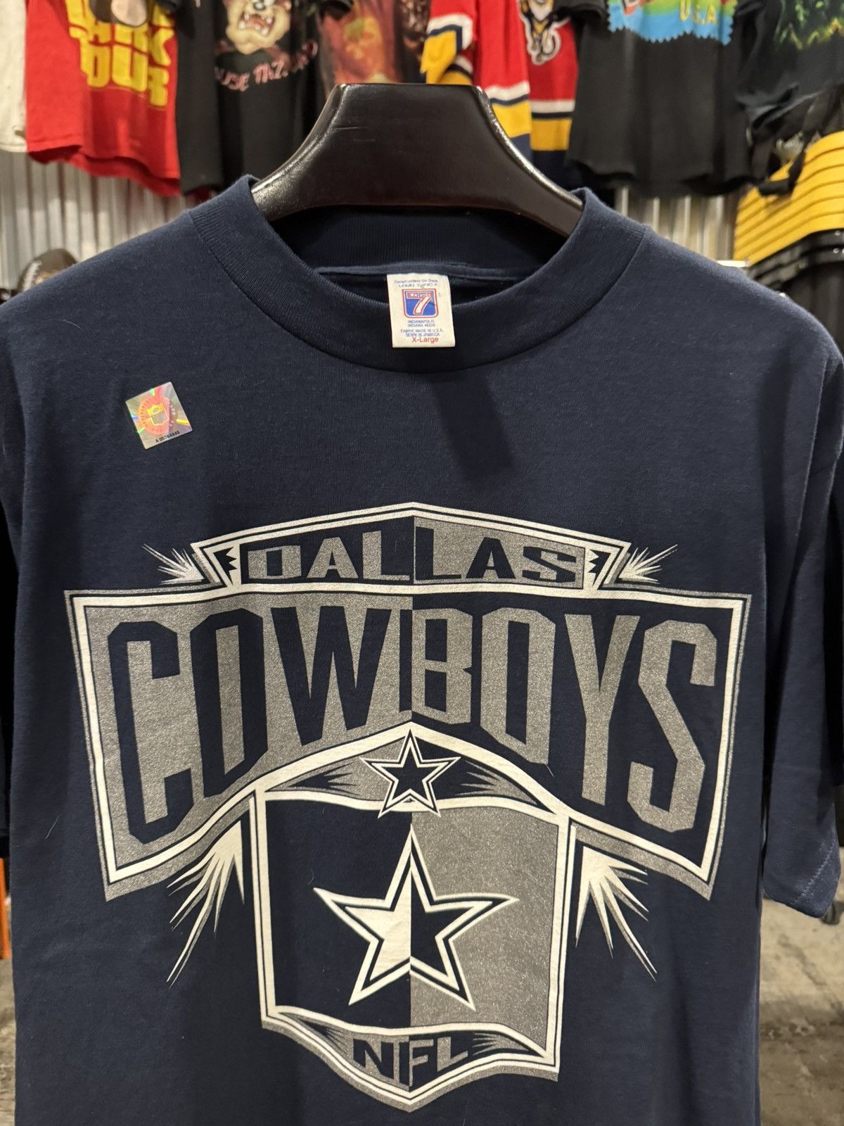 Logo 7 90s Vintage Logo 7 Dallas Cowboys Tee XL Size US XL / EU 56 / 4 - 2 Thumbnail
