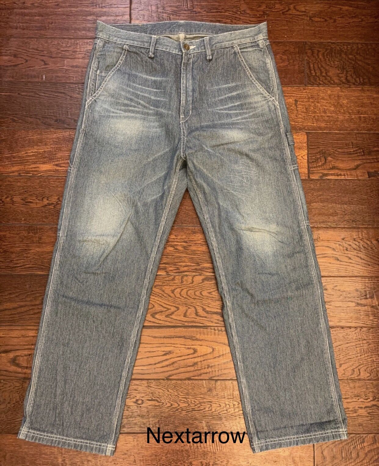 Neighborhood Neighborhood 12SS Washed Habor Denim jeans2412-Nextarrow Size US 32 / EU 48 - 1 Thumbnail