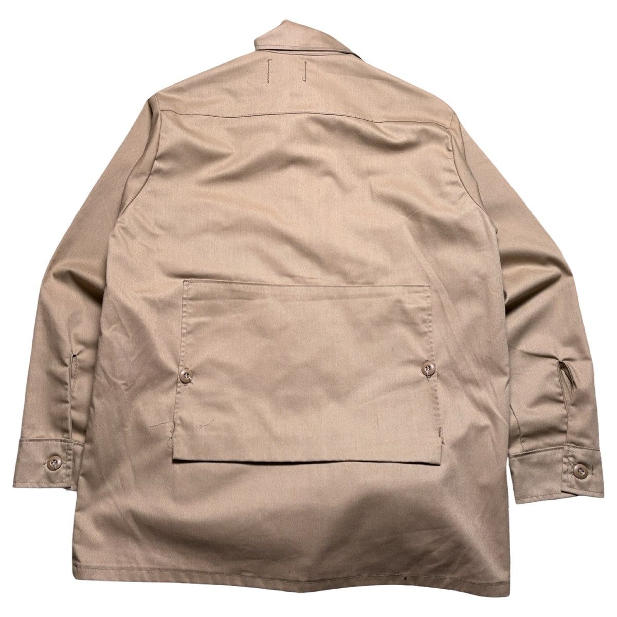 SafTbak Vintage 1970s SAFTBAK Khaki Safari Jacket With Belt EUC L Size US L / EU 52-54 / 3 - 8 Thumbnail