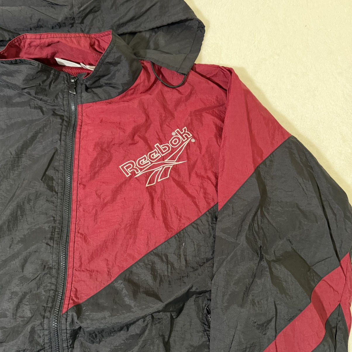 Reebok vintage 90’s Reebok windbreaker jacket Size US XL / EU 56 / 4 - 2 Thumbnail