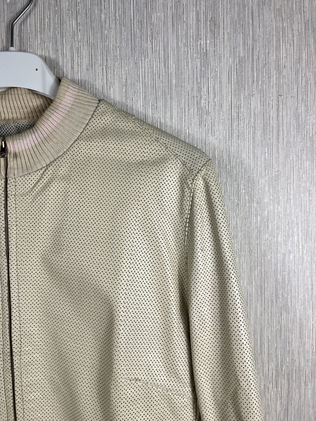 Gianfranco Ferre Vintage Gianfranco Ferre jeans y2k airy holes leather jacket Size S / US 4 / IT 40 - 4 Thumbnail