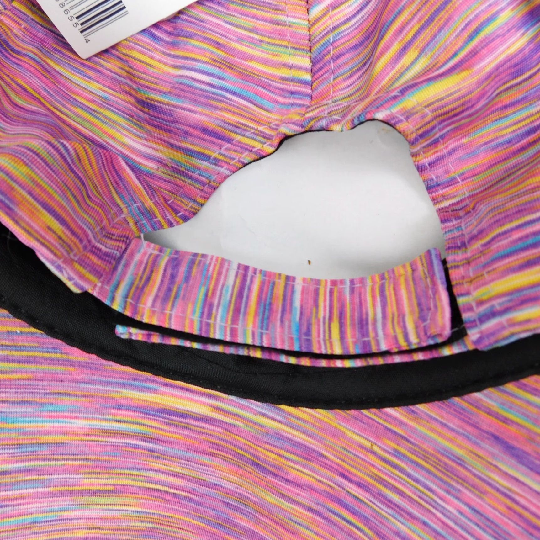 Vintage Women's Space-Dye Printed Baseball Cap Pink One Size Adjustable Canvas Polyester Abstract Space Mom Cap Womens Size ONE SIZE - 4 Thumbnail