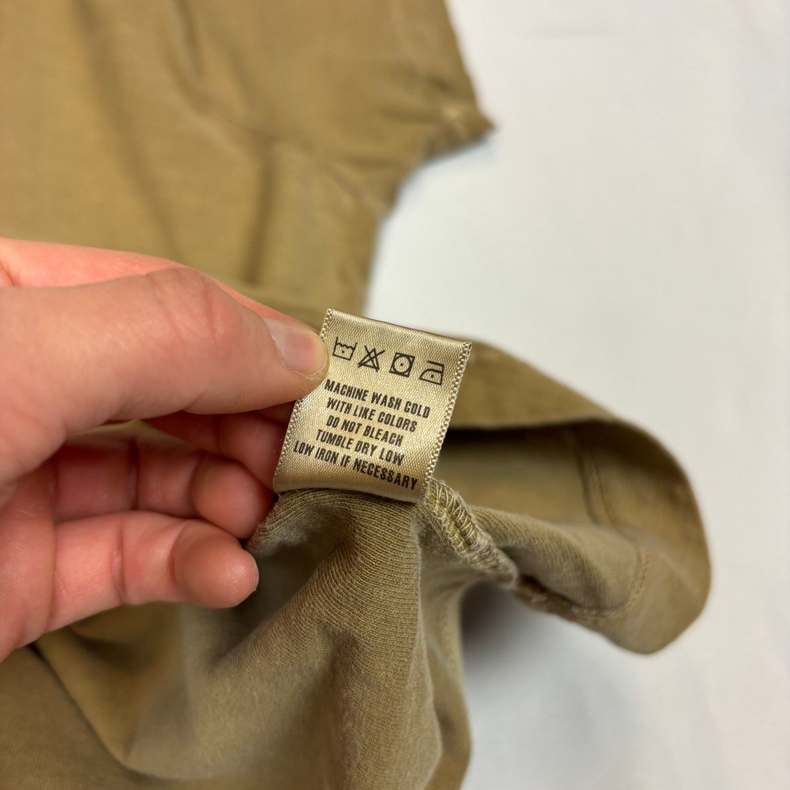 Buck Mason Buck Mason Curved Hem Slub Cotton Ringer T Shirt XXL Size US XXL / EU 58 / 5 - 8 Thumbnail