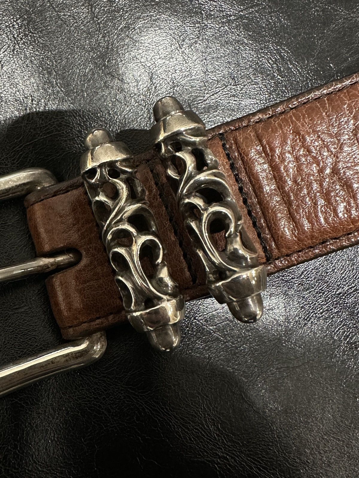 Chrome Hearts Chrome Hearts Roller Belt Size 36 - 4 Thumbnail