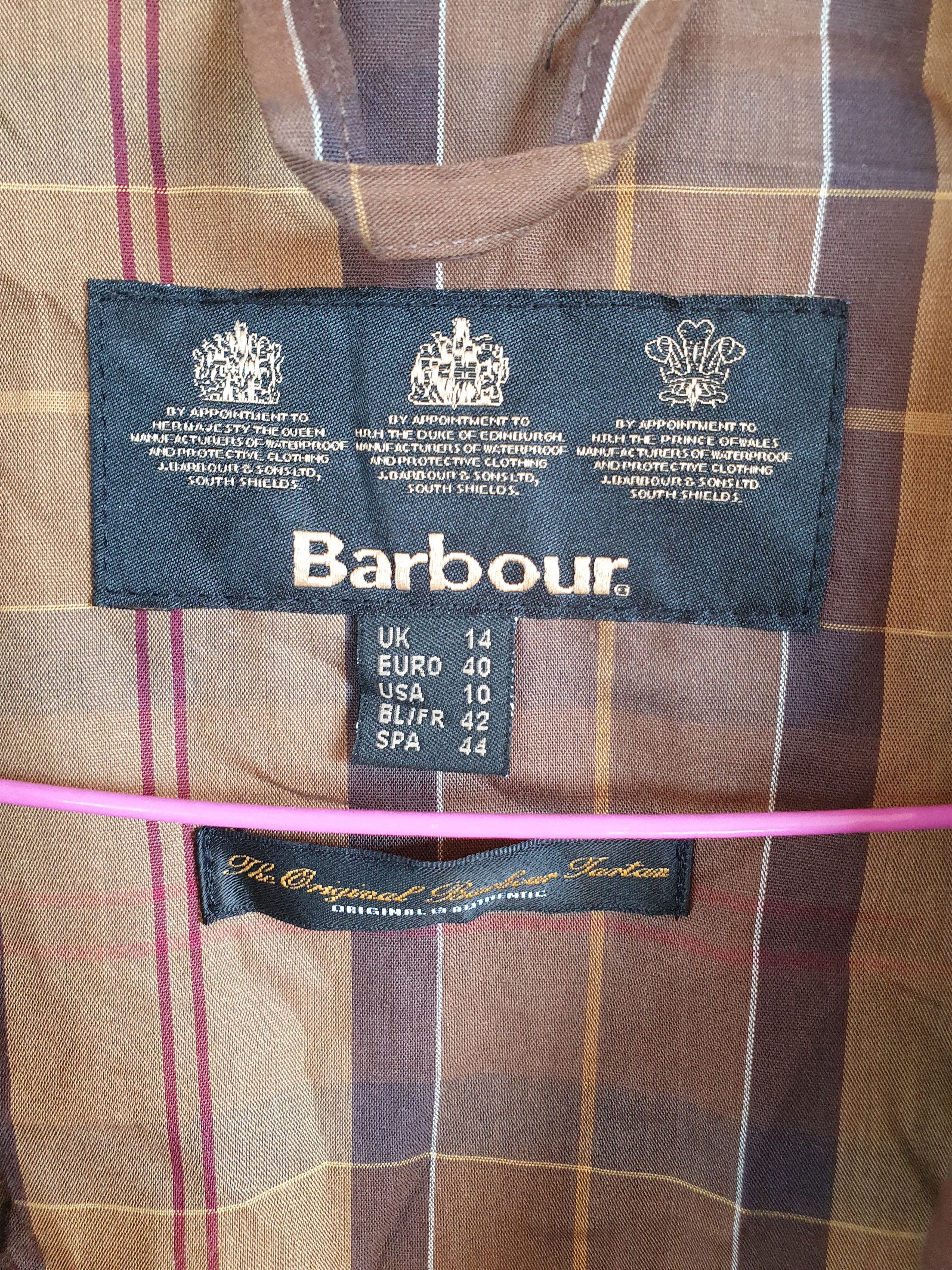 Barbour Barbour L77 Flyweight Wax Amelia Jacket Womens Belted Size L / US 10 / IT 46 - 5 Thumbnail