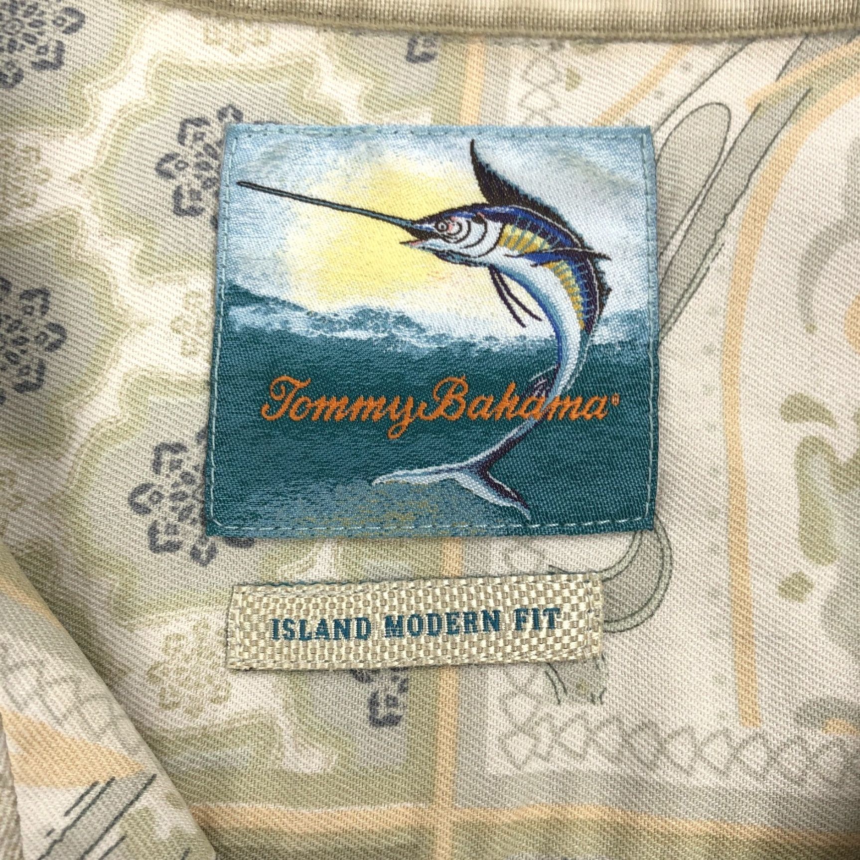 Tommy Bahama Tommy Bahama Men's XL Silk Patchwork Paisley Button-Up Short Sleeve Island Modern Fit Beach Resort Size US XL / EU 56 / 4 - 3 Thumbnail
