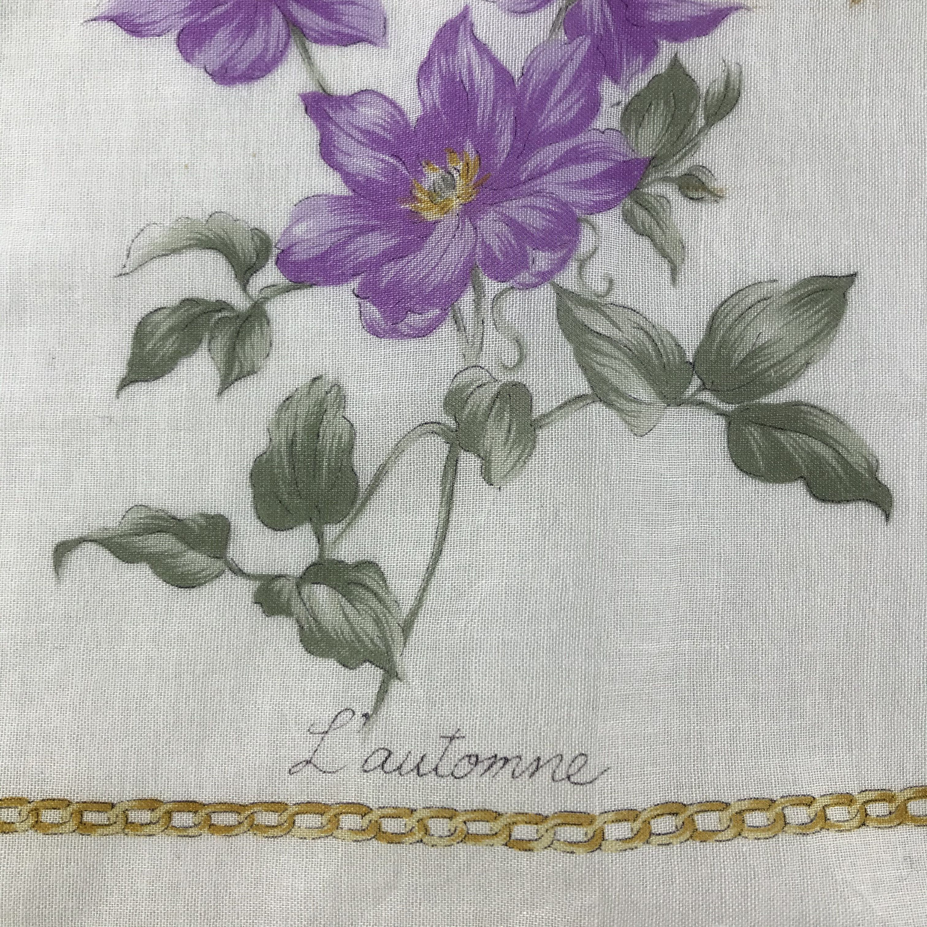 Celine × Vintage Celine Bandana / Handkerchief / Neckerchief - S1623 Size ONE SIZE - 7 Thumbnail