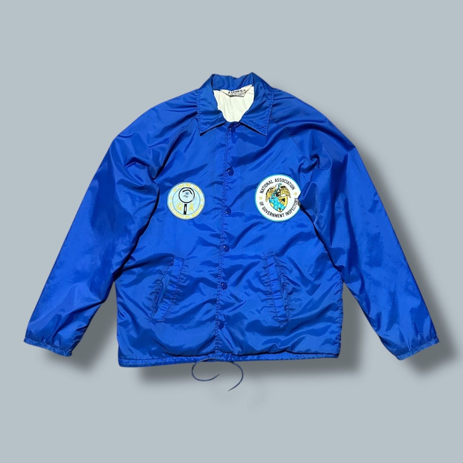 Sears × Vintage Vintage Air Force Jacket 80s Windbreaker Snap Button USAF Size US M / EU 48-50 / 2 - 1 Thumbnail