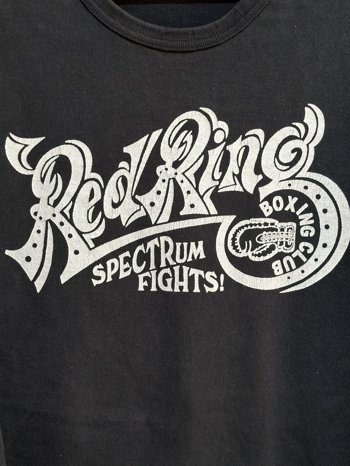Vintage Vintage Red Ring Boxing Club Long Sleeve Tee Size US L / EU 52-54 / 3 - 4 Thumbnail